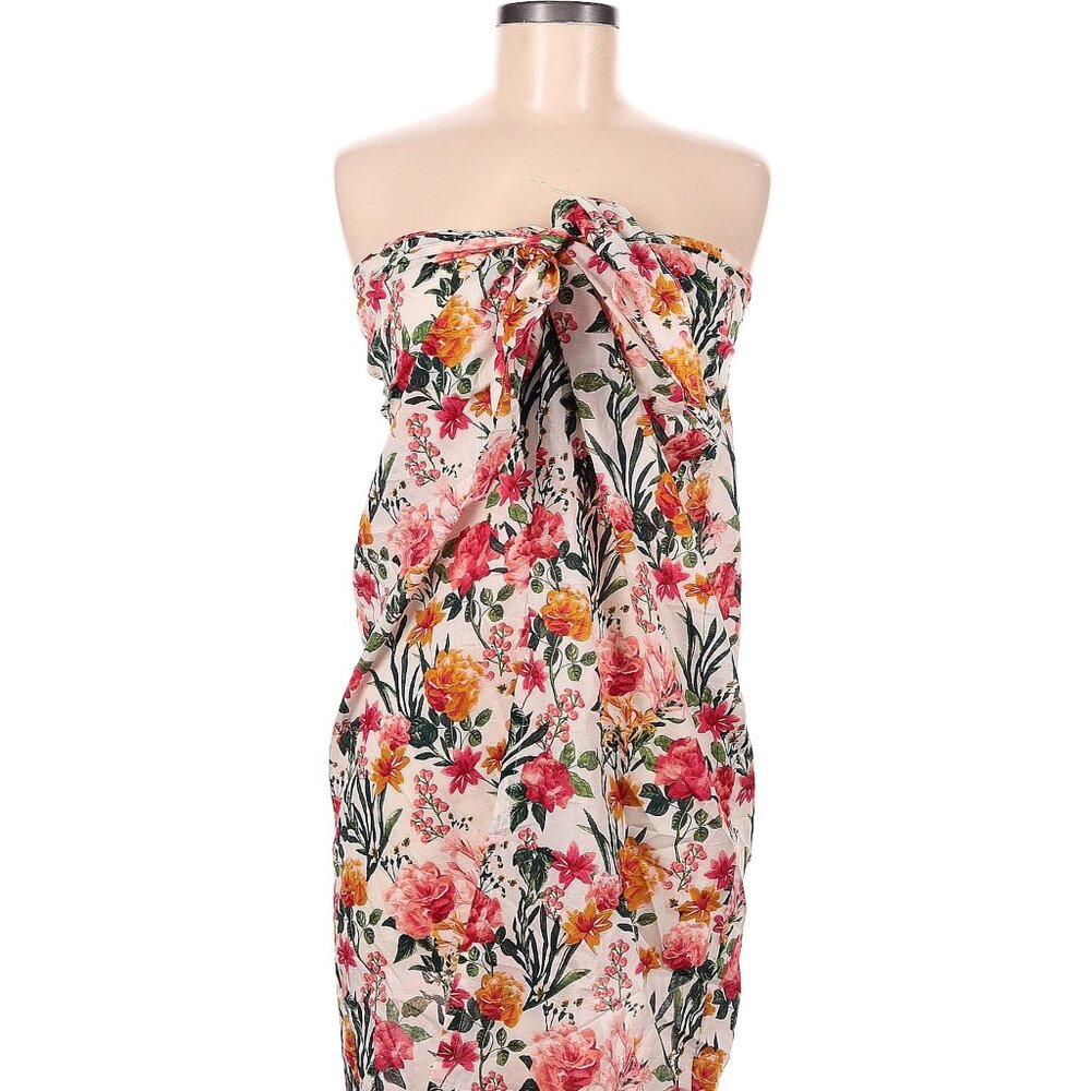 J. Crew strapless, floral print, tropical print dress 5 for $40